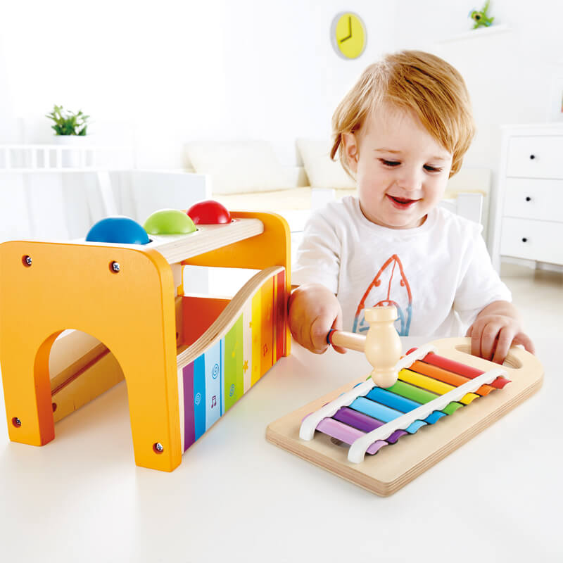 Hape Pound and Tap Bench Wooden Toy