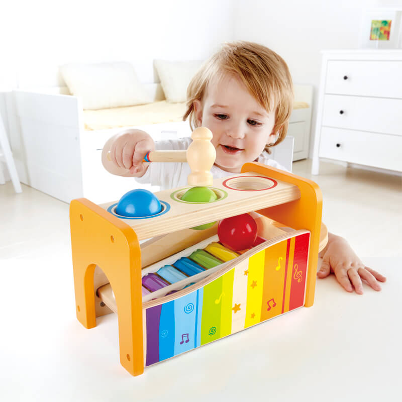 Hape Pound and Tap Bench Wooden Toy