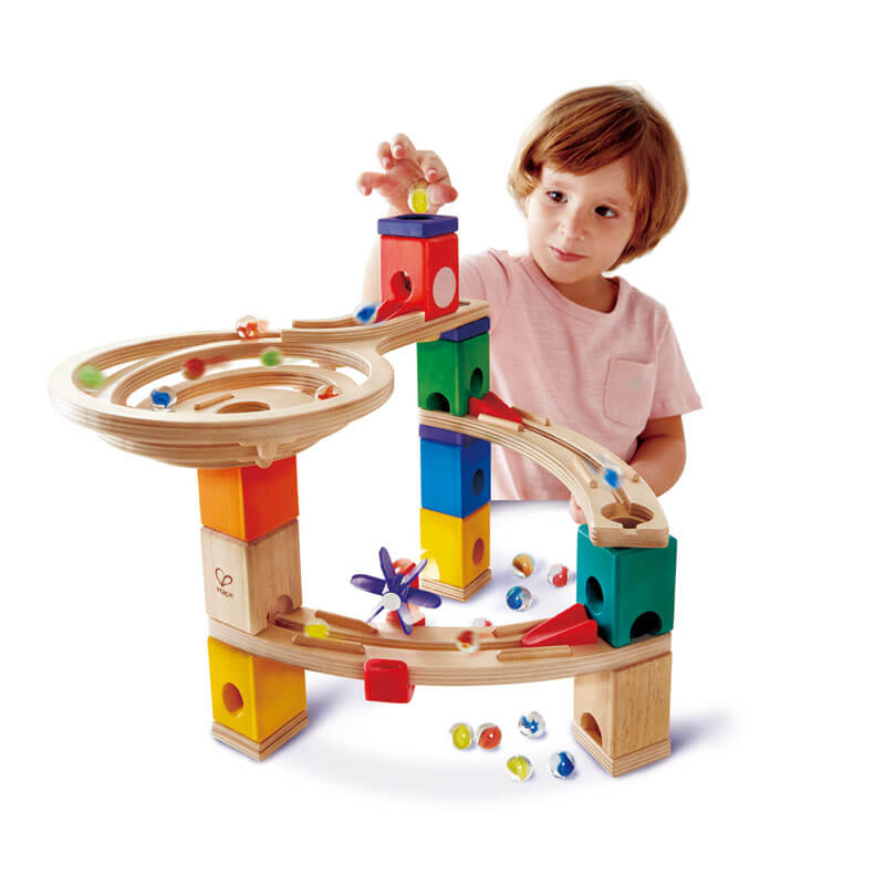 Hape Quadrilla Race to the Finish Building Set