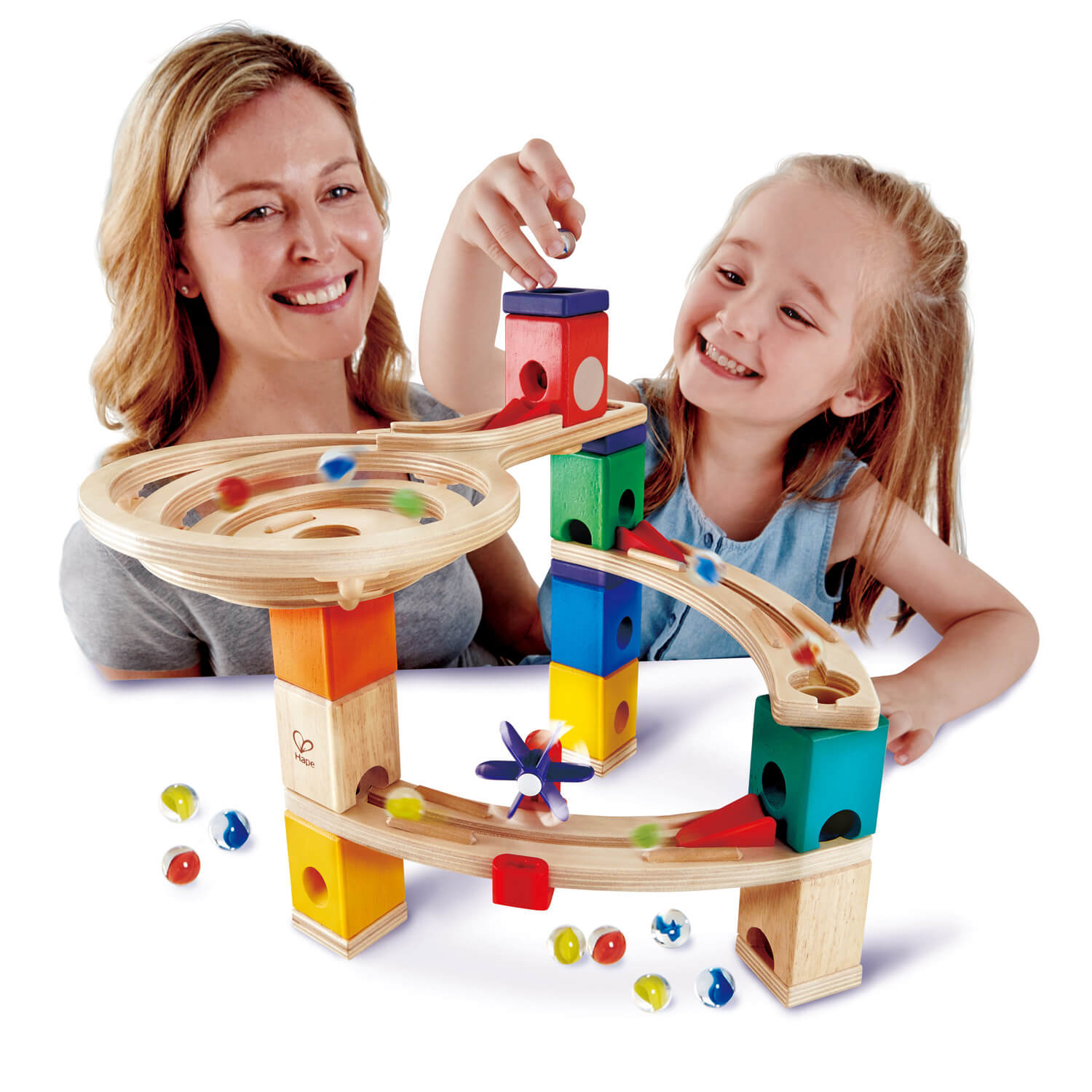 Hape Quadrilla Race to the Finish Building Set