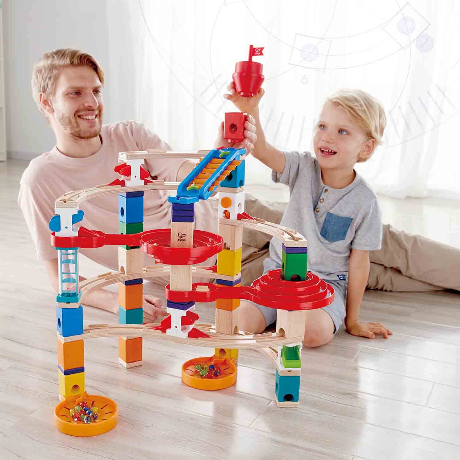 Hape Quadrilla Super Spirals Building Set