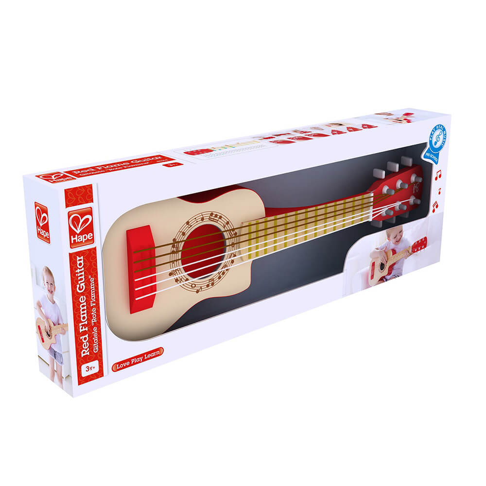 Hape Red Flame Guitar