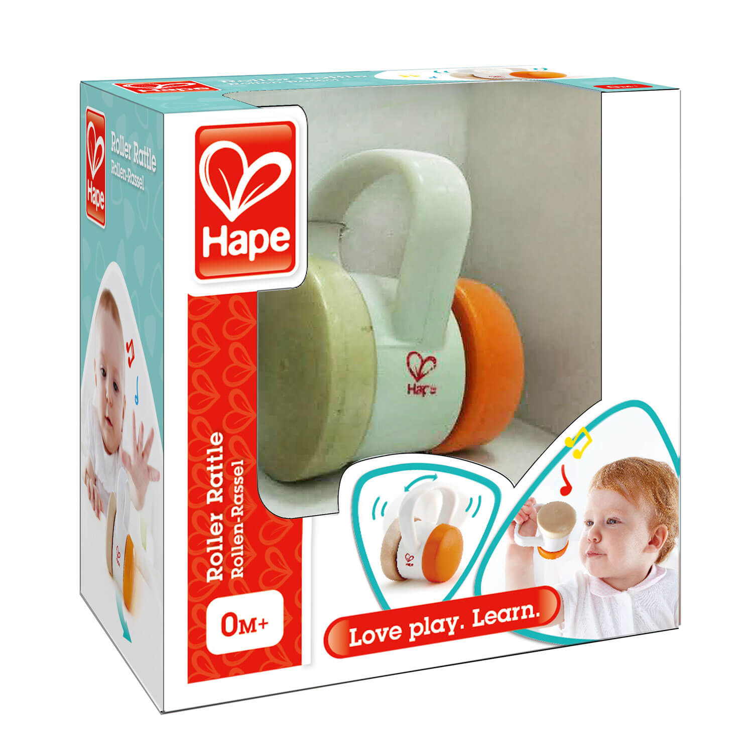 Hape Roller Rattle Baby Toy