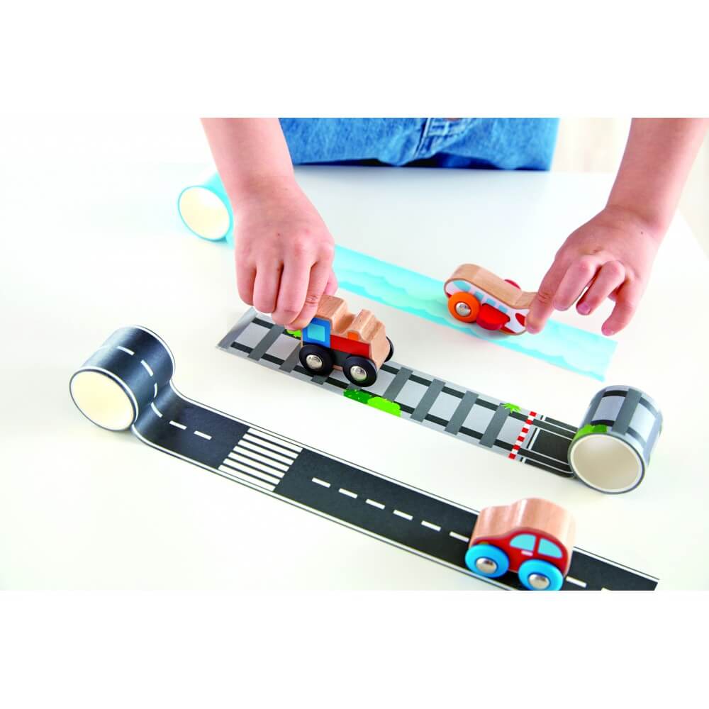 Hape Tape & Roll Train