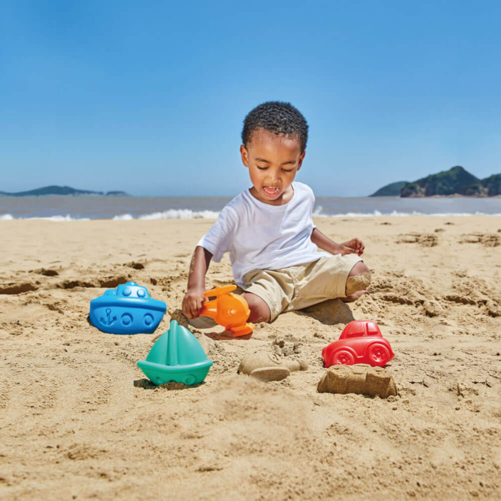 Hape Travel Sand Mold Set