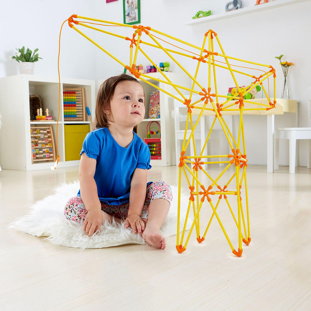 Hape Bamboo Flexistix Truss Crane