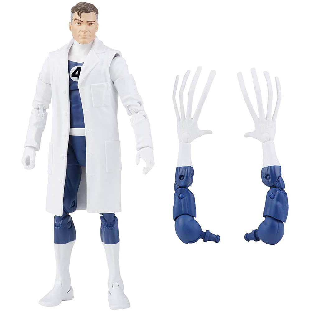 Marvel Legends Series Retro Fantastic Four Mr. Fantastic Figure