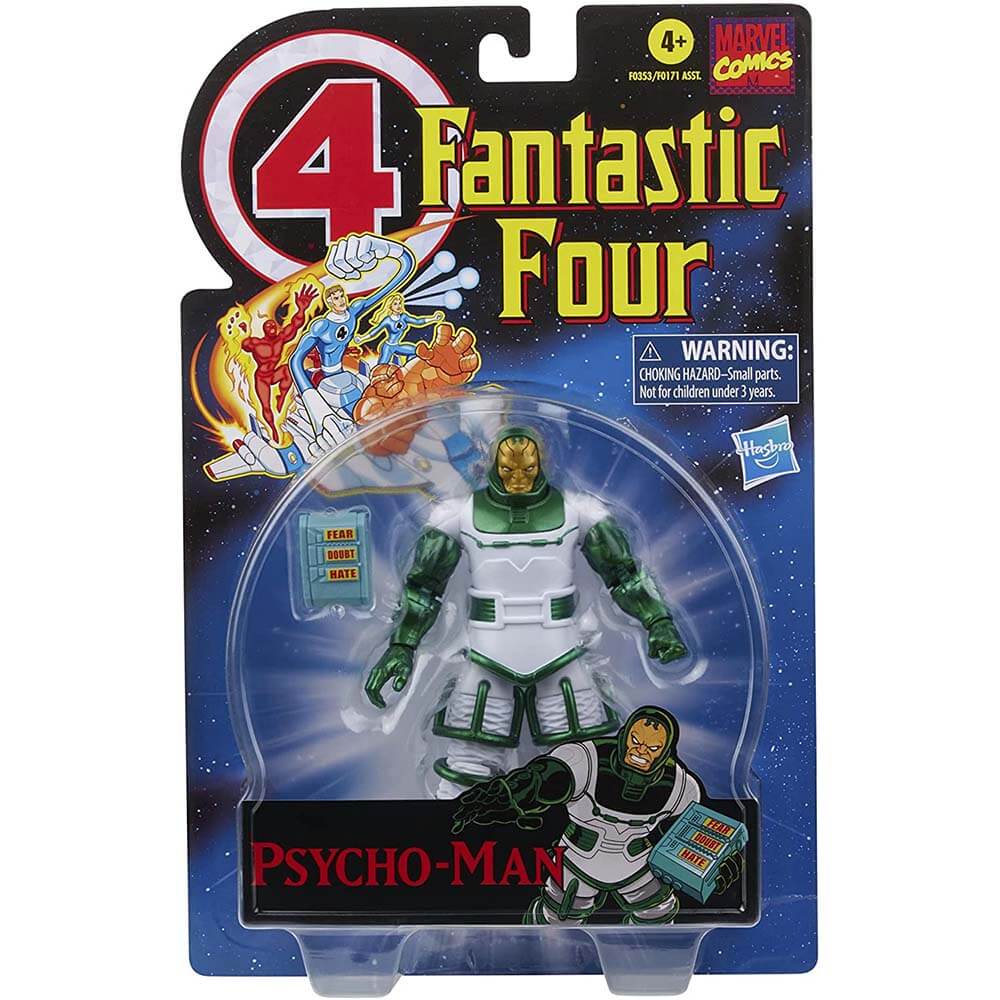 Marvel Legends Series Retro Fantastic Four Psycho-Man Figure