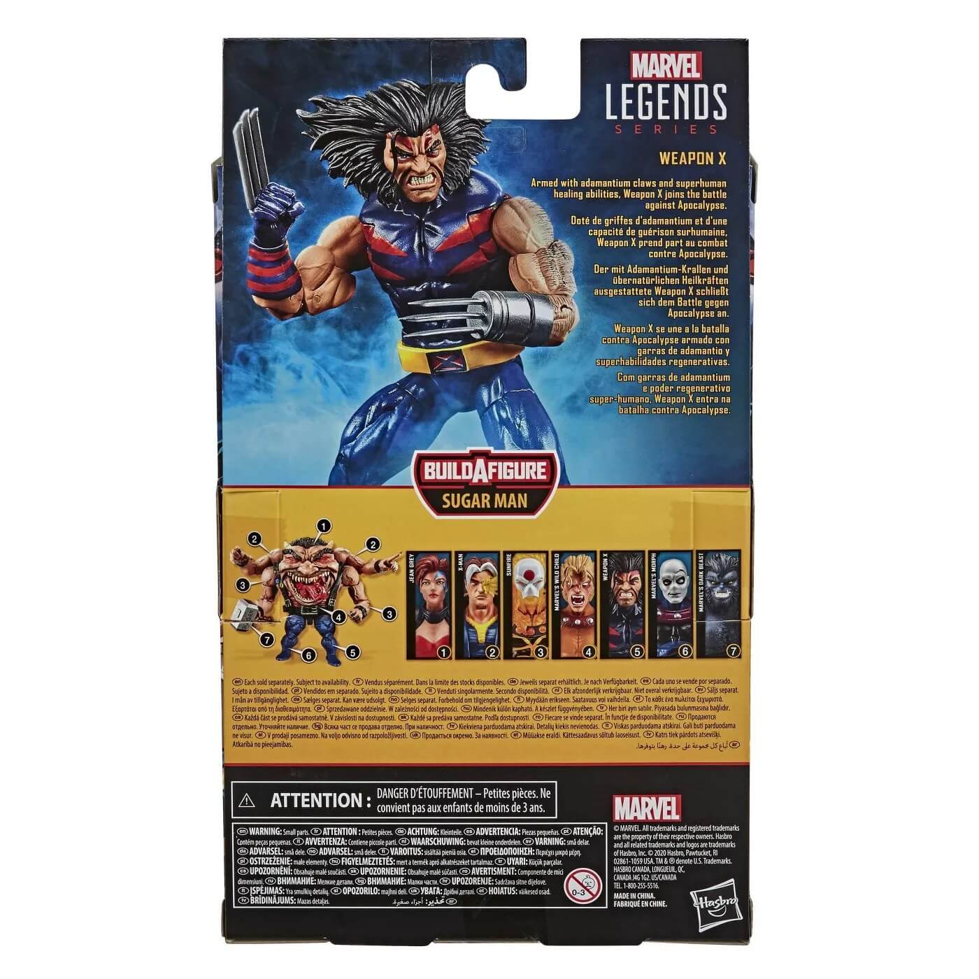 Marvel Legends X-Men Age of Apocalypse Weapon X 6