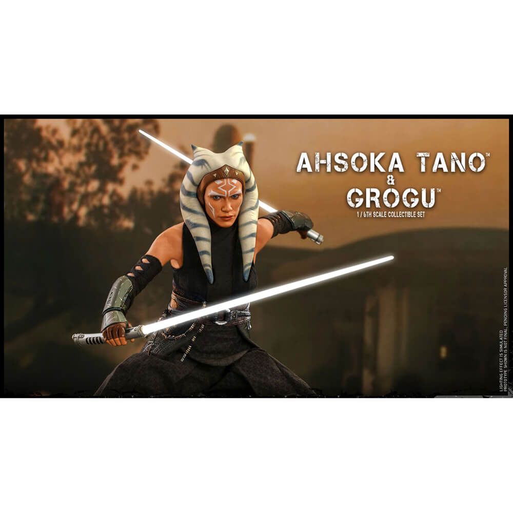 Hot Toys Ahsoka Tano and Grogu Sixth Scale Figure