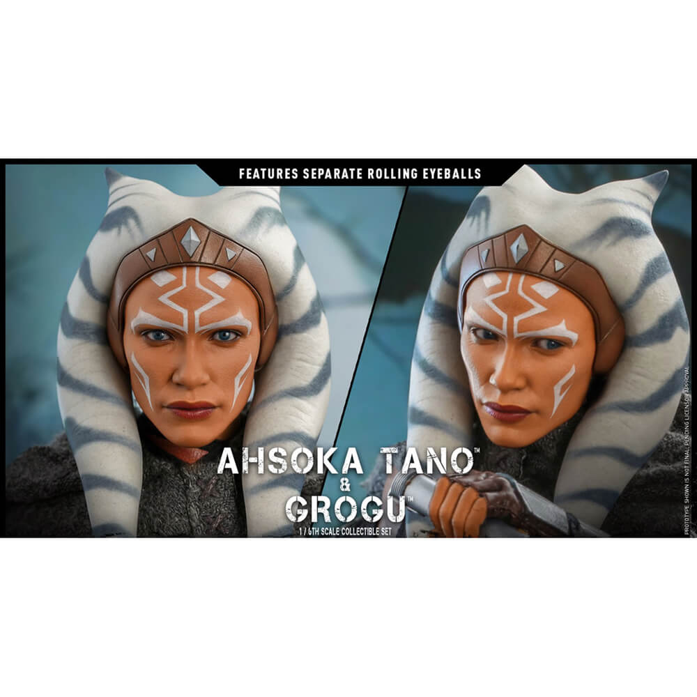 Hot Toys Ahsoka Tano and Grogu Sixth Scale Figure