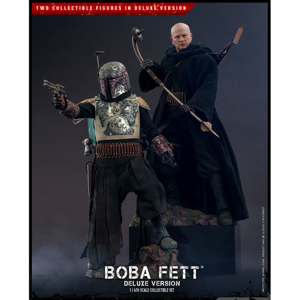 Hot Toys Boba Fett Deluxe Version Sixth Scale Figure Set