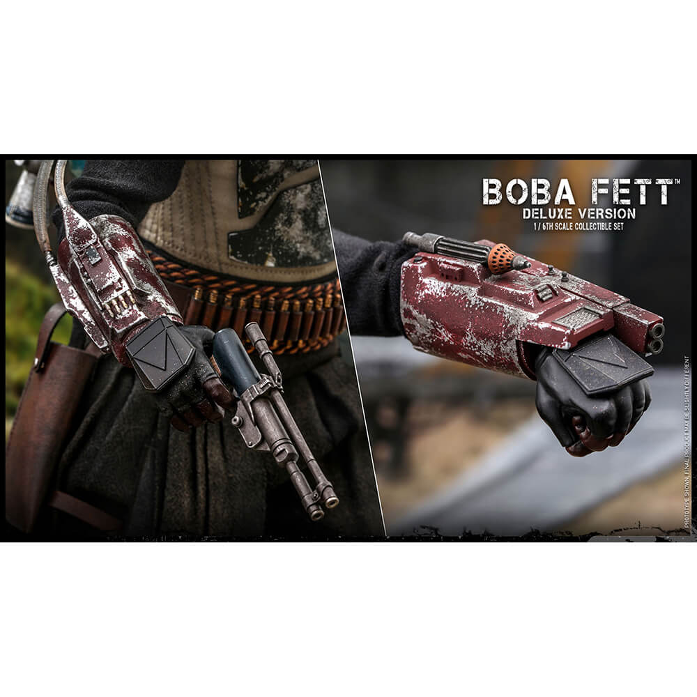 Hot Toys Boba Fett Deluxe Version Sixth Scale Figure Set