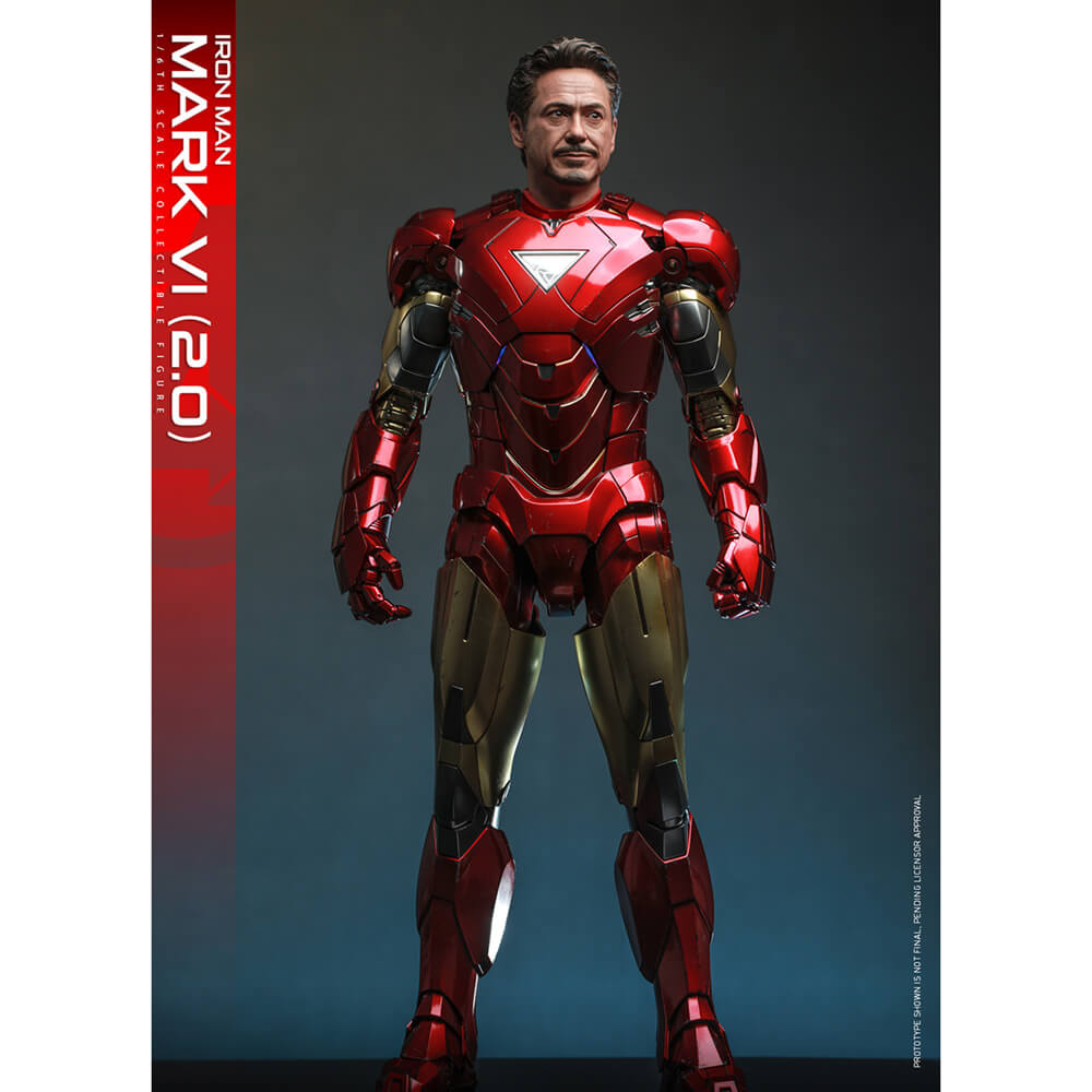 Hot Toys Iron Man Mark VI 2.0 Sixth Scale Figure