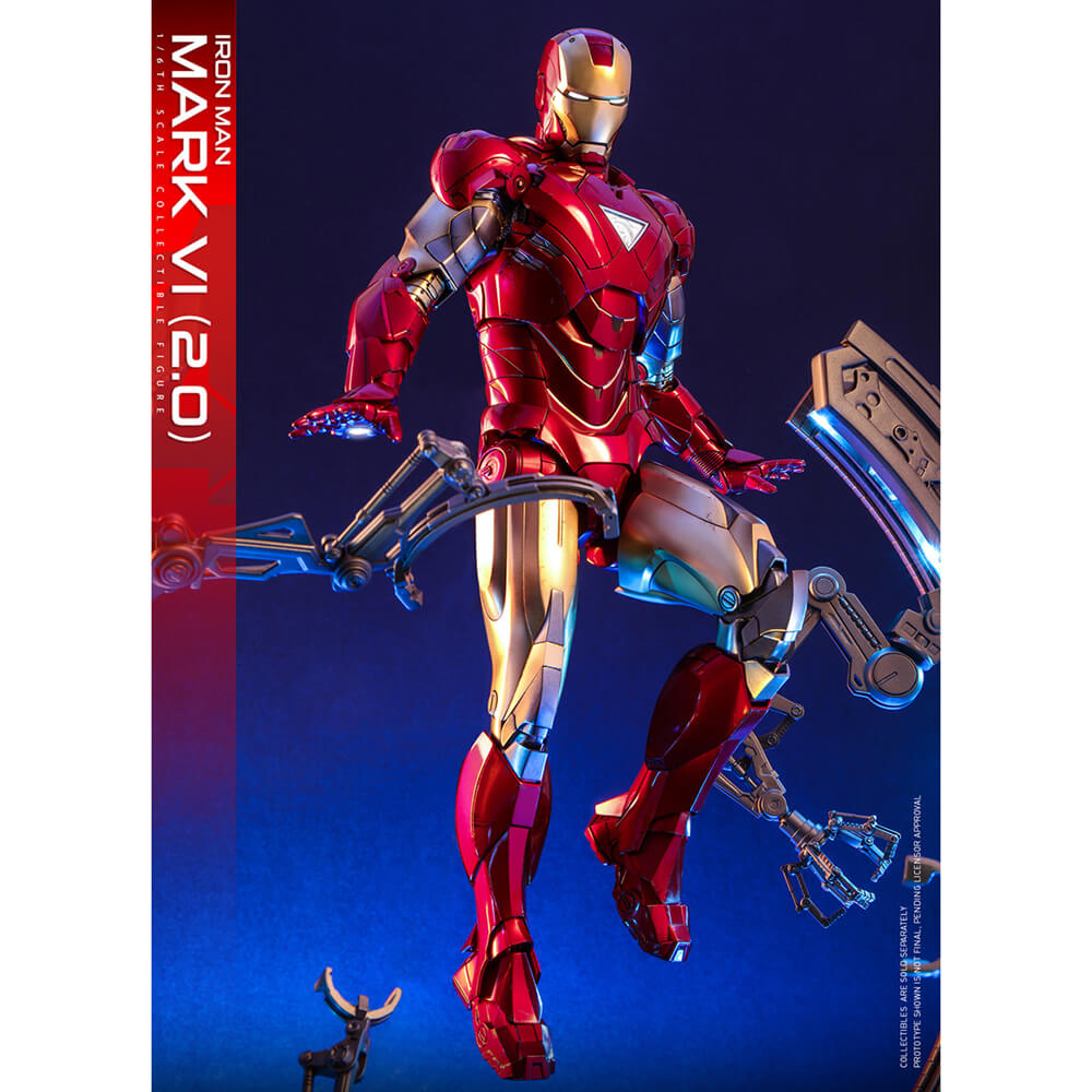 Hot Toys Iron Man Mark VI 2.0 Sixth Scale Figure