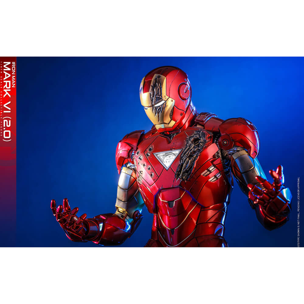 Hot Toys Iron Man Mark VI 2.0 Sixth Scale Figure