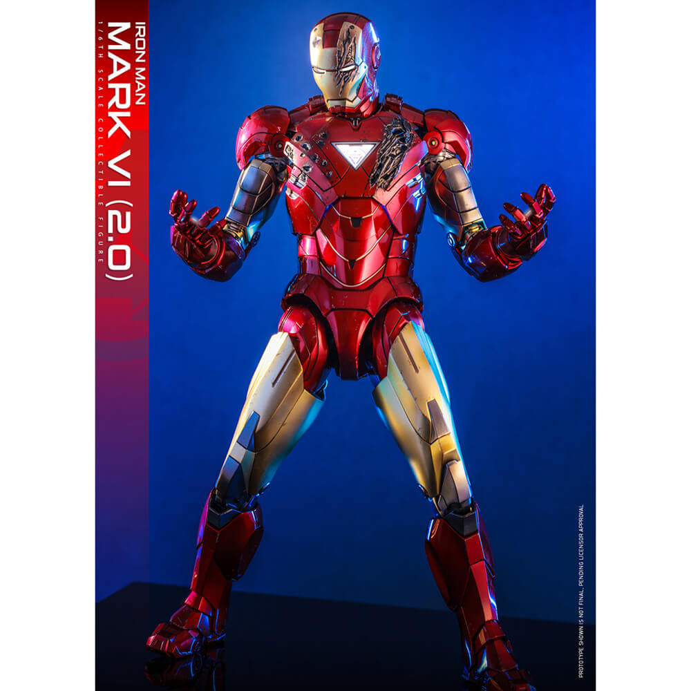 Hot Toys Iron Man Mark VI 2.0 Sixth Scale Figure