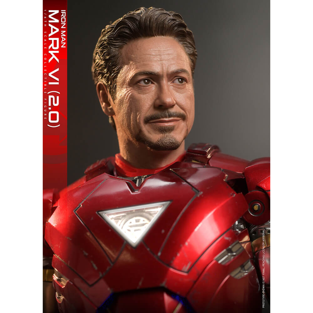 Hot Toys Iron Man Mark VI 2.0 Sixth Scale Figure