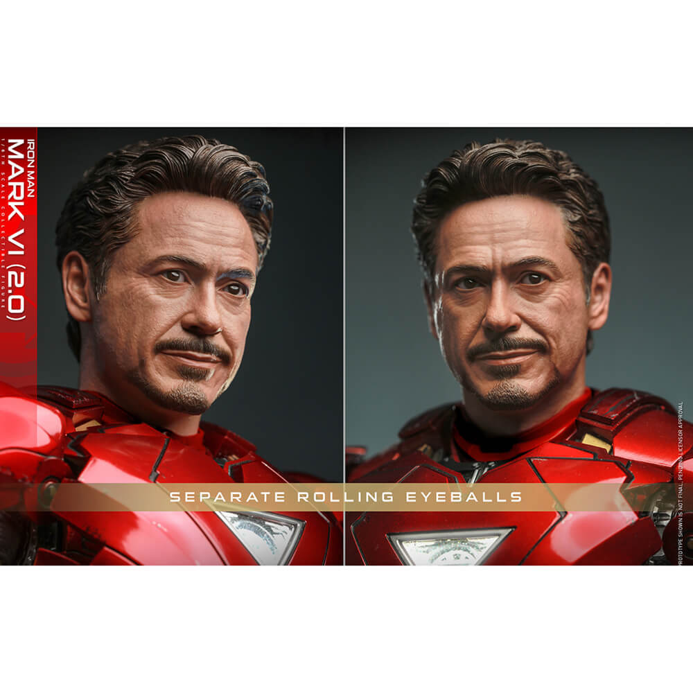 Hot Toys Iron Man Mark VI 2.0 Sixth Scale Figure