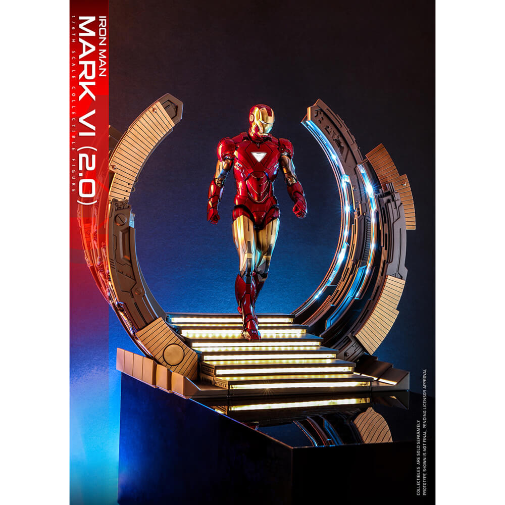 Hot Toys Iron Man Mark VI 2.0 Sixth Scale Figure