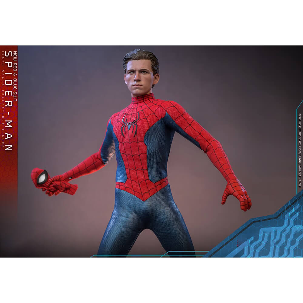 Hot Toys Spider-Man (New Red and Blue Suit) Sixth Scale Figure