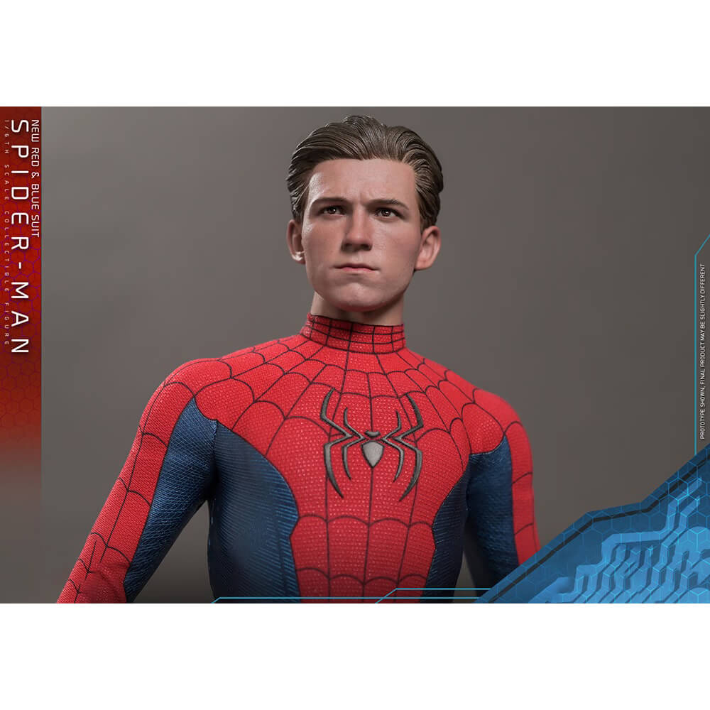 Hot Toys Spider-Man (New Red and Blue Suit) Sixth Scale Figure