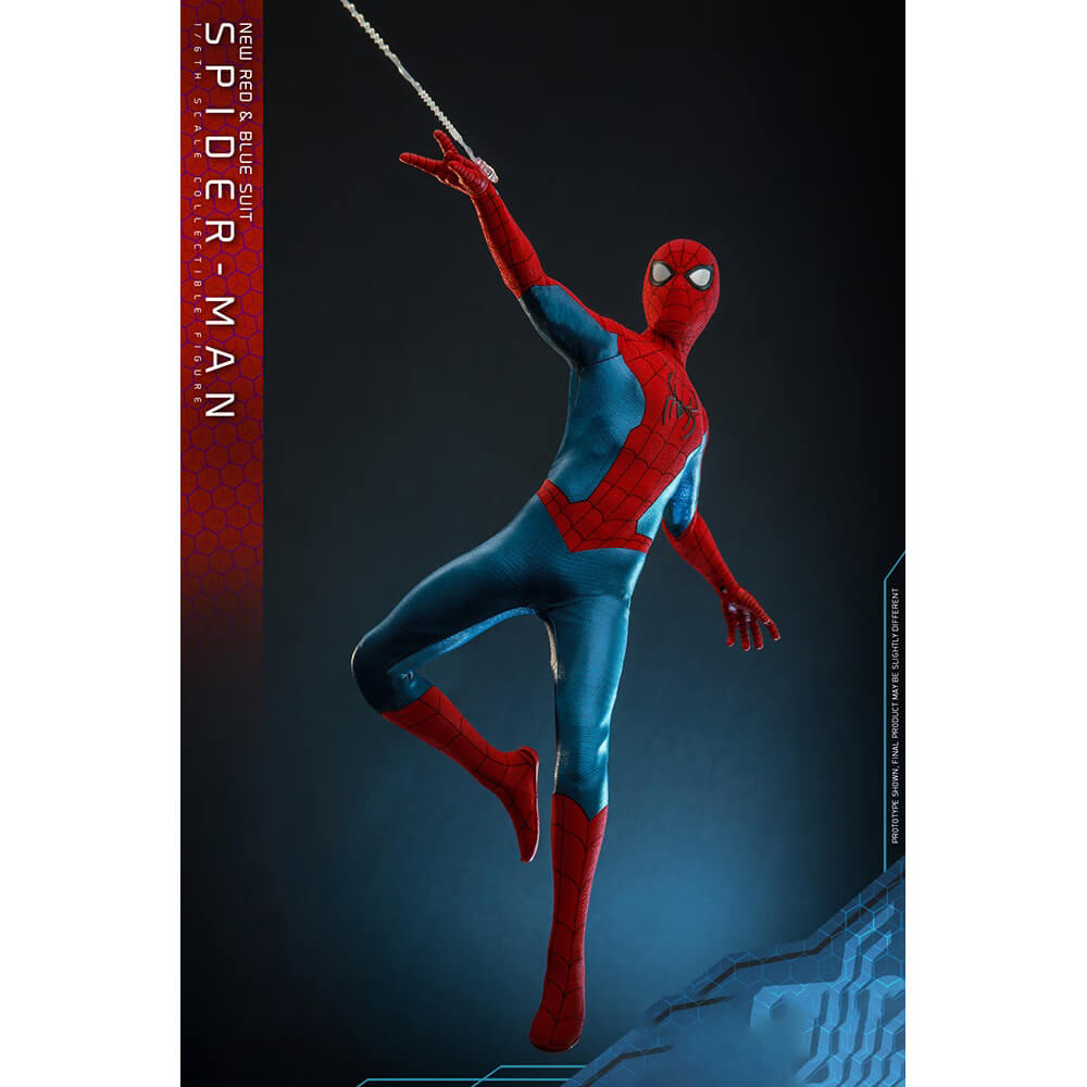 Hot Toys Spider-Man (New Red and Blue Suit) Sixth Scale Figure