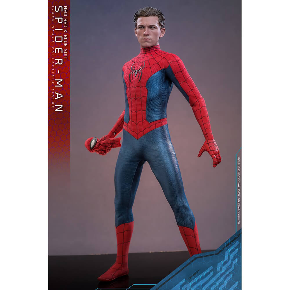 Hot Toys Spider-Man (New Red and Blue Suit) Sixth Scale Figure