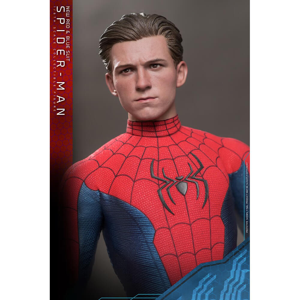 Hot Toys Spider-Man (New Red and Blue Suit) Sixth Scale Figure