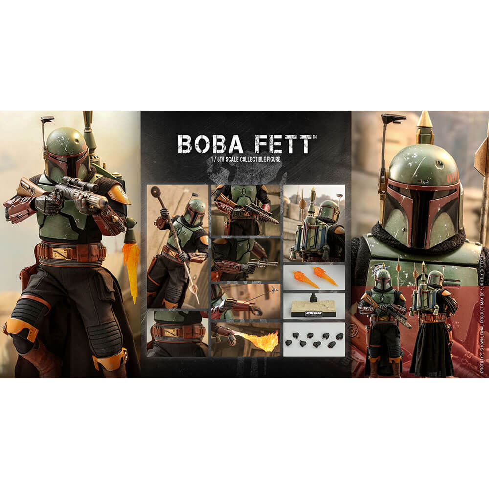 Hot Toys Star Wars Boba Fett Sixth Scale Collectible Figure