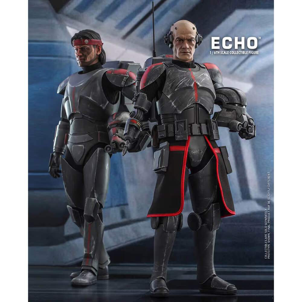 Hot Toys Star Wars The Bad Batch Echo Sixth Scale Collectible Figure