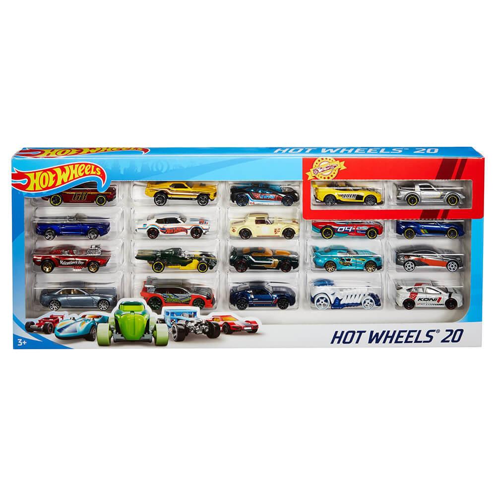 Hot Wheels 20-Car Gift Pack (Styles Vary)