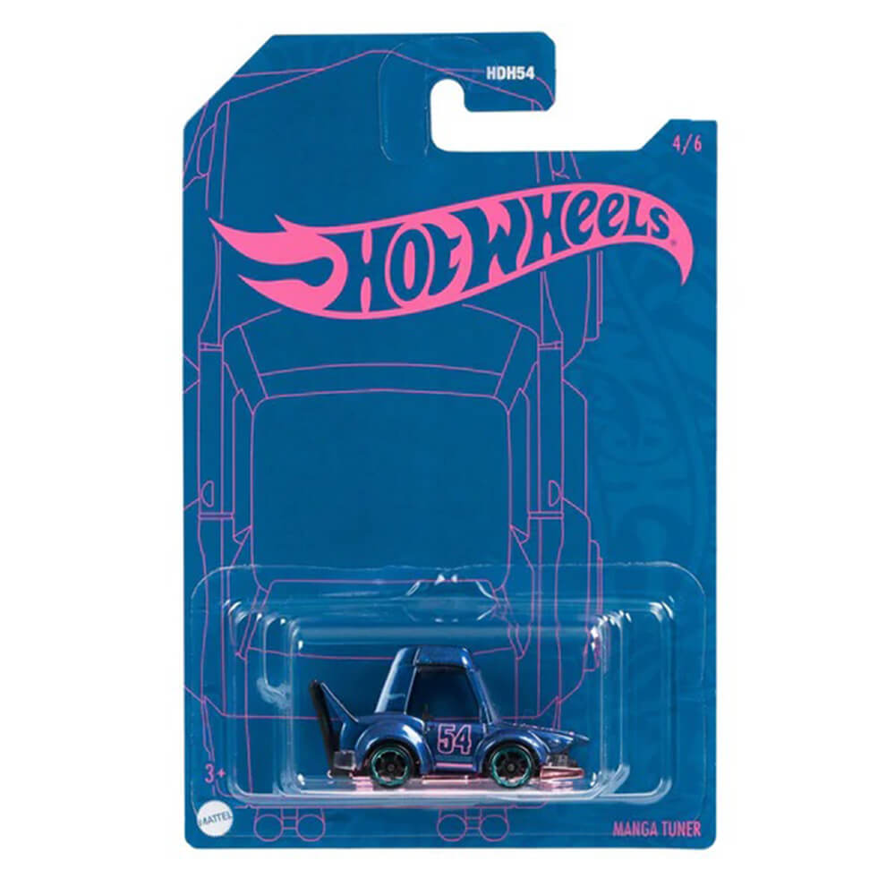 Hot Wheels 2022 Pearl and Chrome Series Manga Tuner