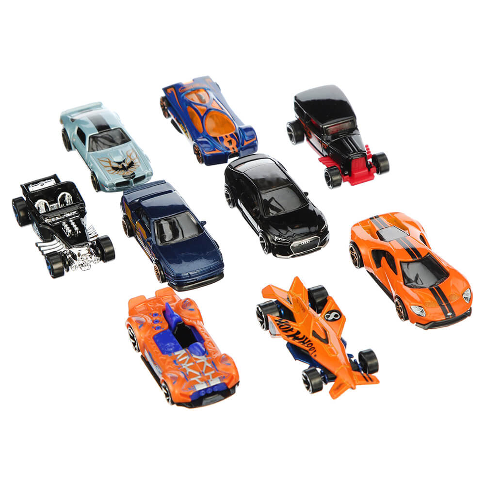 Hot Wheels 9-Car Pack 1:64 Scale Vehicles