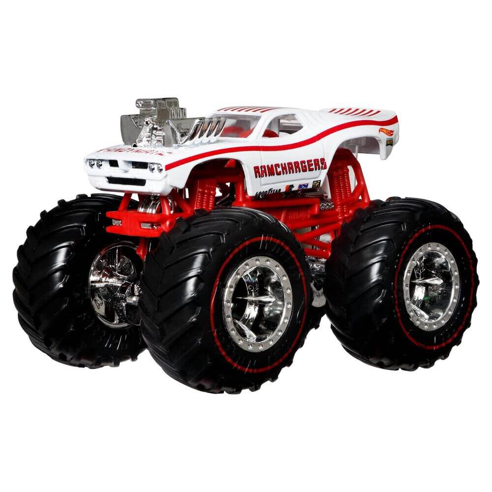 Hot Wheels Monster Trucks 1:64 Rodger Rodger Ramchargers Vehicle