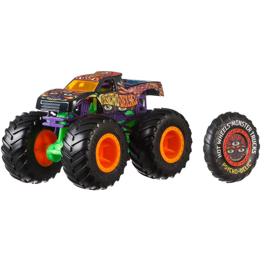 Hot Wheels Monster Trucks 1:64 Scale Collectible Die-Cast (Styles May Vary)