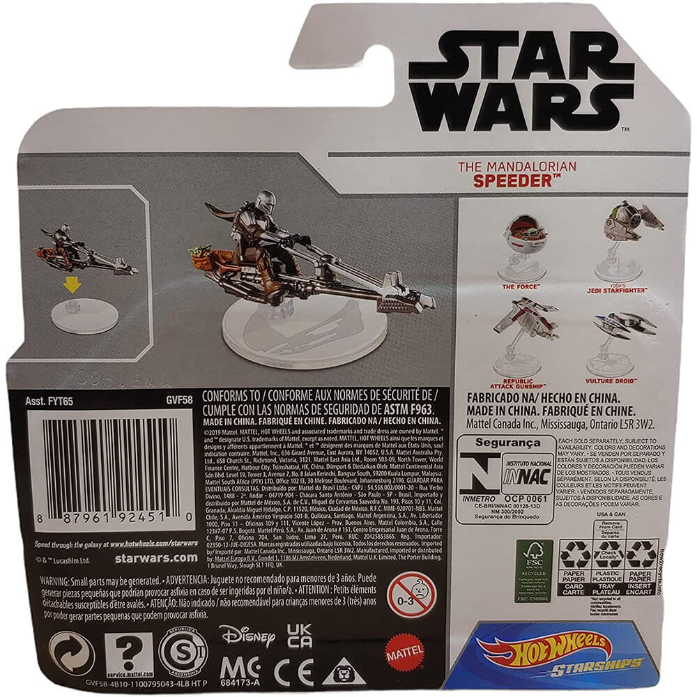 Hot Wheels Star Wars The Mandolorian Speeder