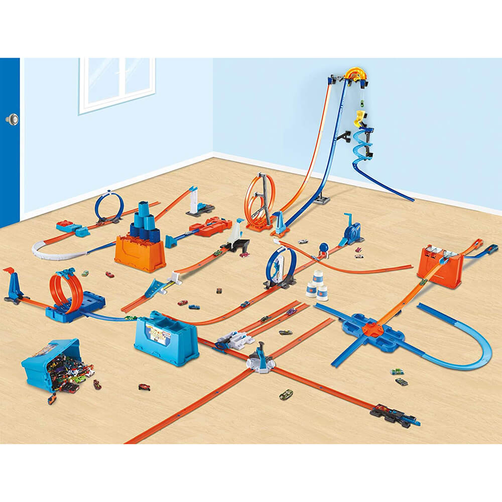 Hot Wheels Track Builder Deluxe Stunt Box