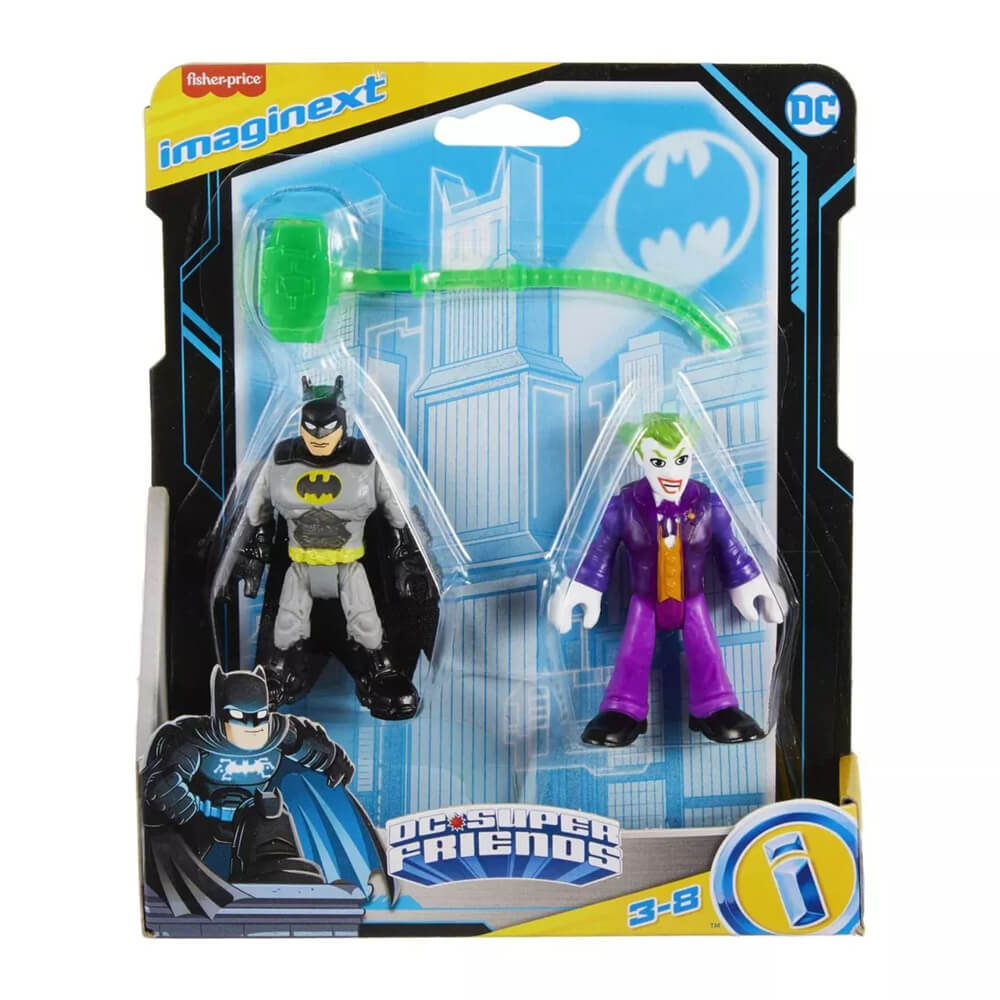 Imaginext DC Super Friends Batman & The Joker 2-Pack Figure Set