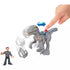 Imaginext Jurassic World Breakout Blue and Owen Figure Set