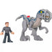 Imaginext Jurassic World Breakout Blue and Owen Figure Set