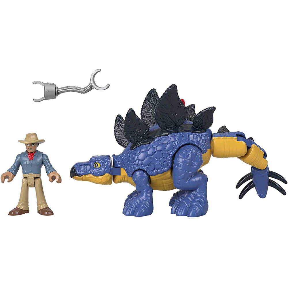 Imaginext Jurassic World Dominion Stegosaurus Dinosaur Figure