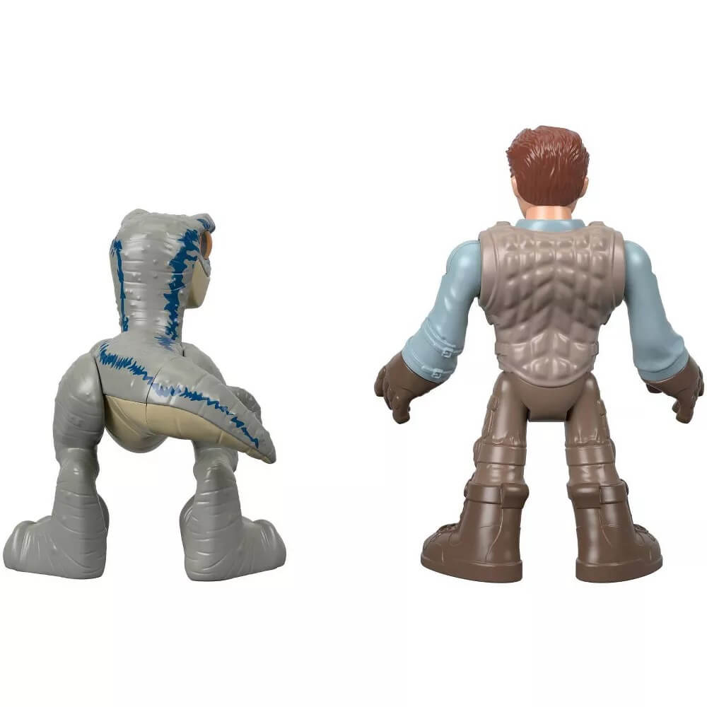 Imaginext Jurassic World Owen & Blue Figure Set