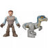 Imaginext Jurassic World Owen & Blue Figure Set