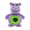 Jellyroos Huckleberry Hippo Plush Jelly Belly Toy