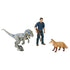 Jurassic World Dominion Owen & Velociraptor Beta Dinosaur Figures