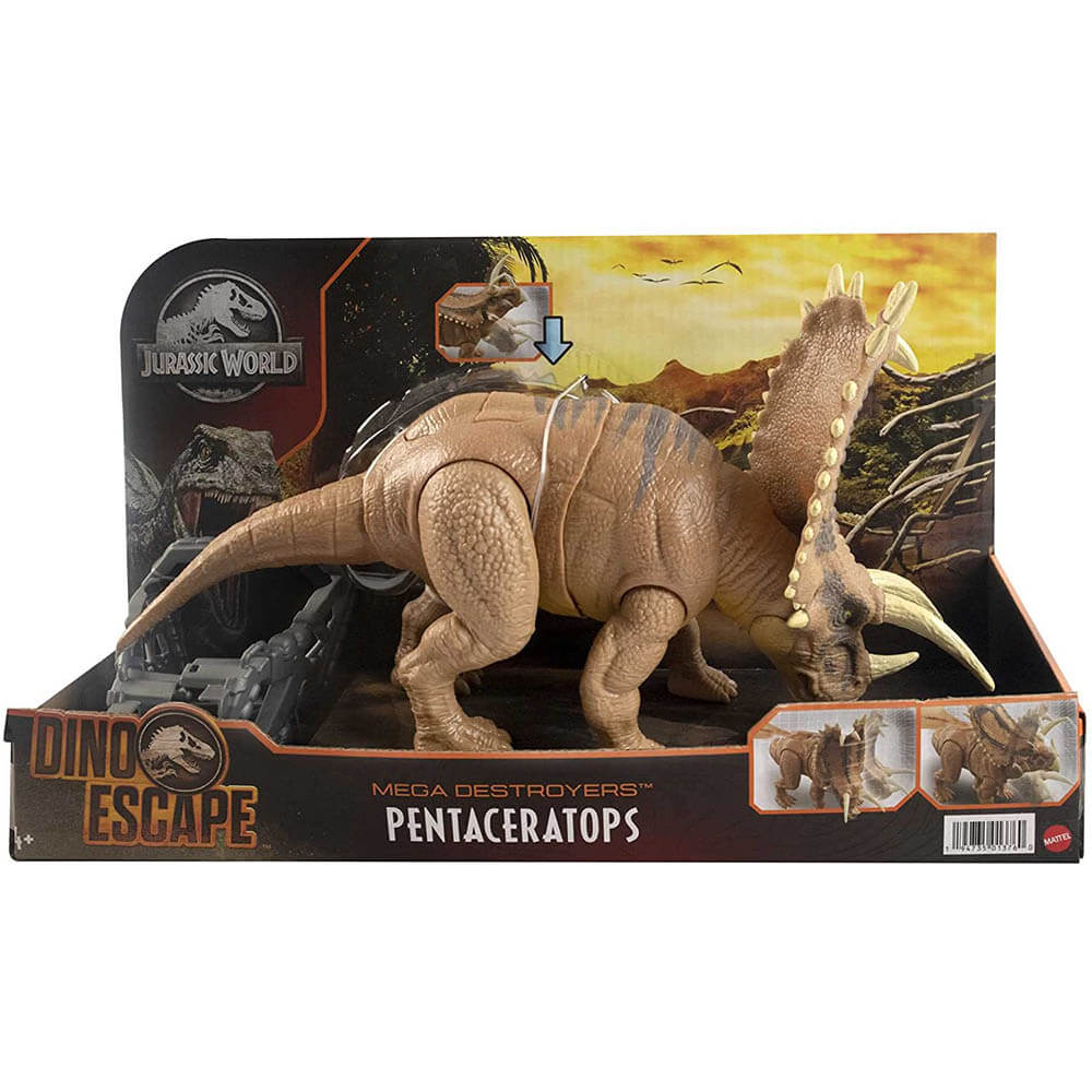 Jurassic World Mega Destroyers Pentaceratops Dinosaur Figure