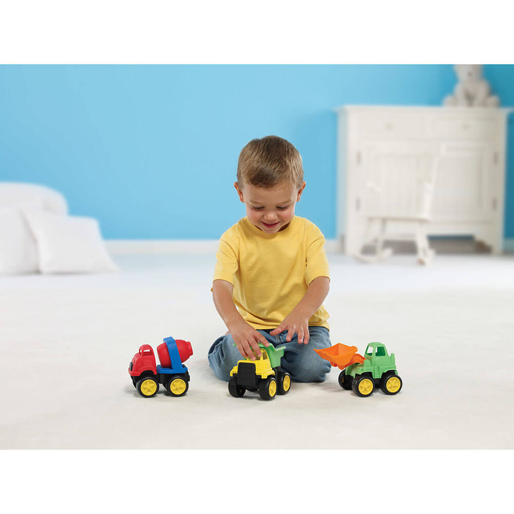 Kidoozie Little Tuffies Construction Truck Set