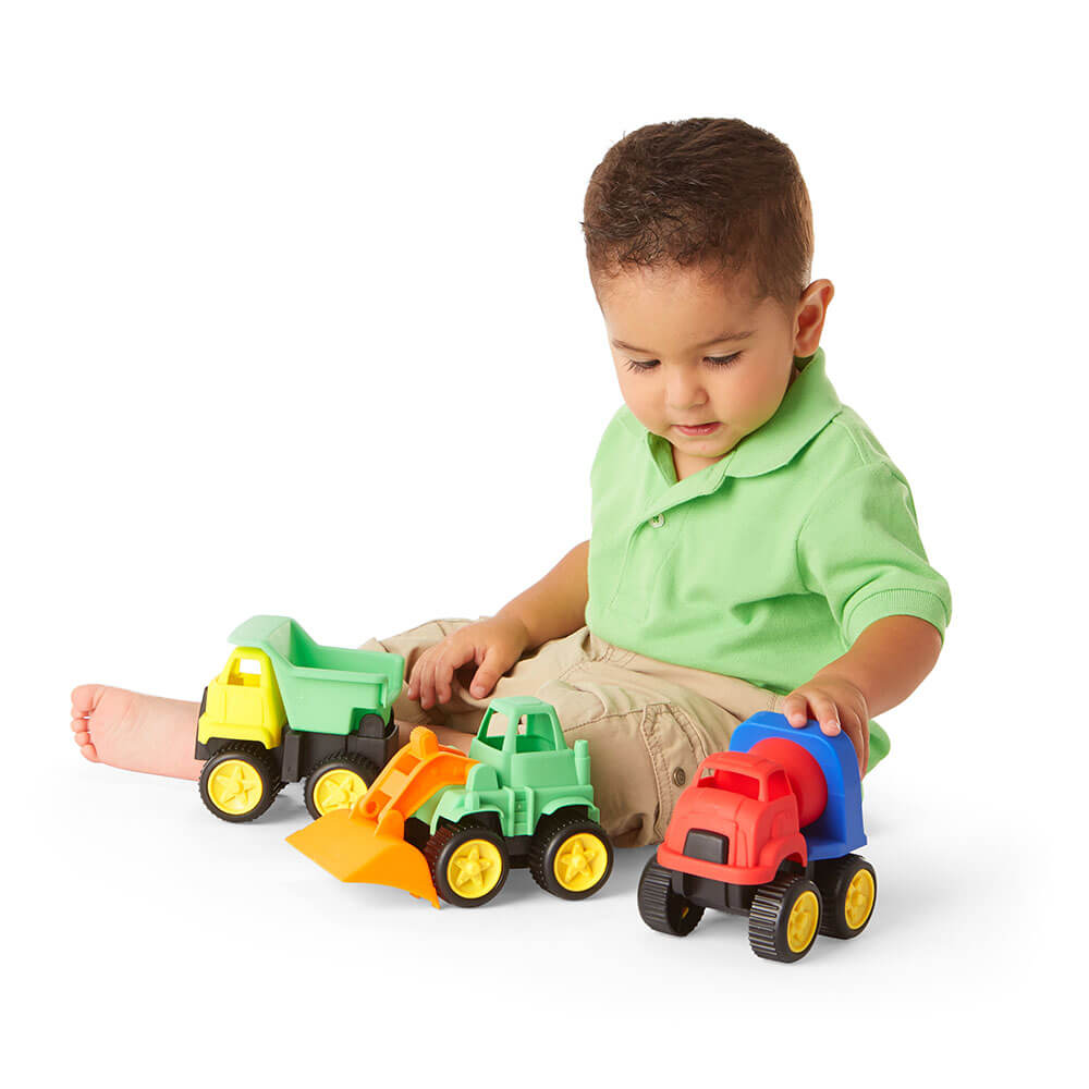 Kidoozie Little Tuffies Construction Truck Set