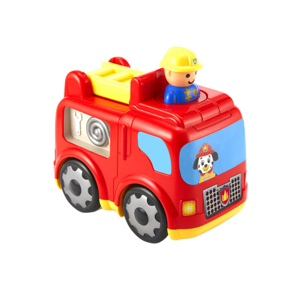 Kidoozie Press 'n Zoom Fire Engine